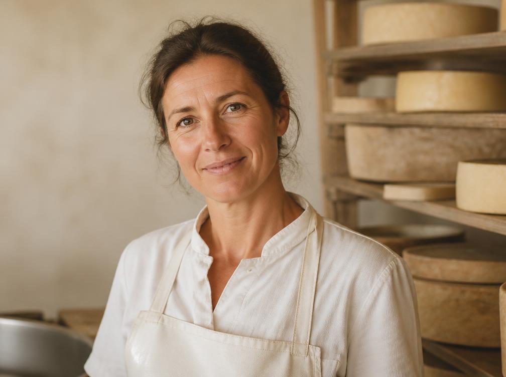 Marlene Larcher of Hofkäserei Larcher